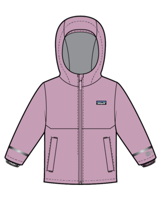 Patagonia Torrentshell 3L Infant's Rain Jacket - Milkweed Mauve Jackets - Trojan Wake Ski Snow