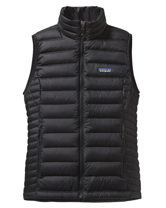 Patagonia Women's Down Sweater Vest - Black Jackets - Trojan Wake Ski Snow