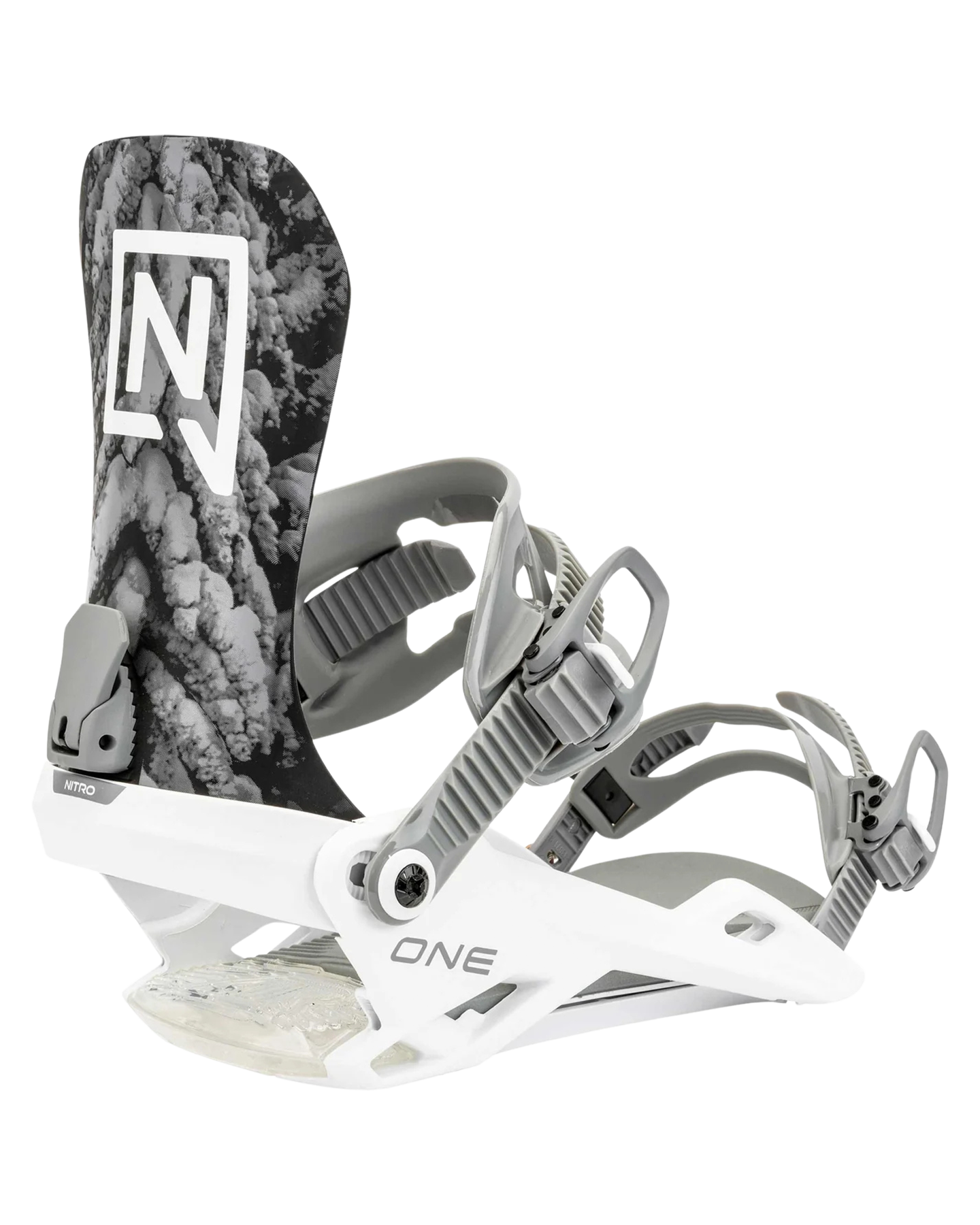 Nitro One Men's Snowboard Bindings Snowboard Bindings - Trojan Wake Ski Snow