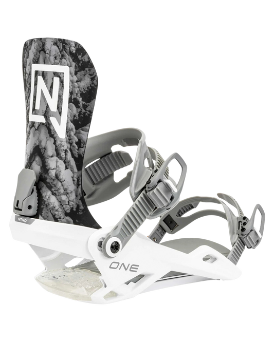 Nitro One Men's Snowboard Bindings Snowboard Bindings - Trojan Wake Ski Snow