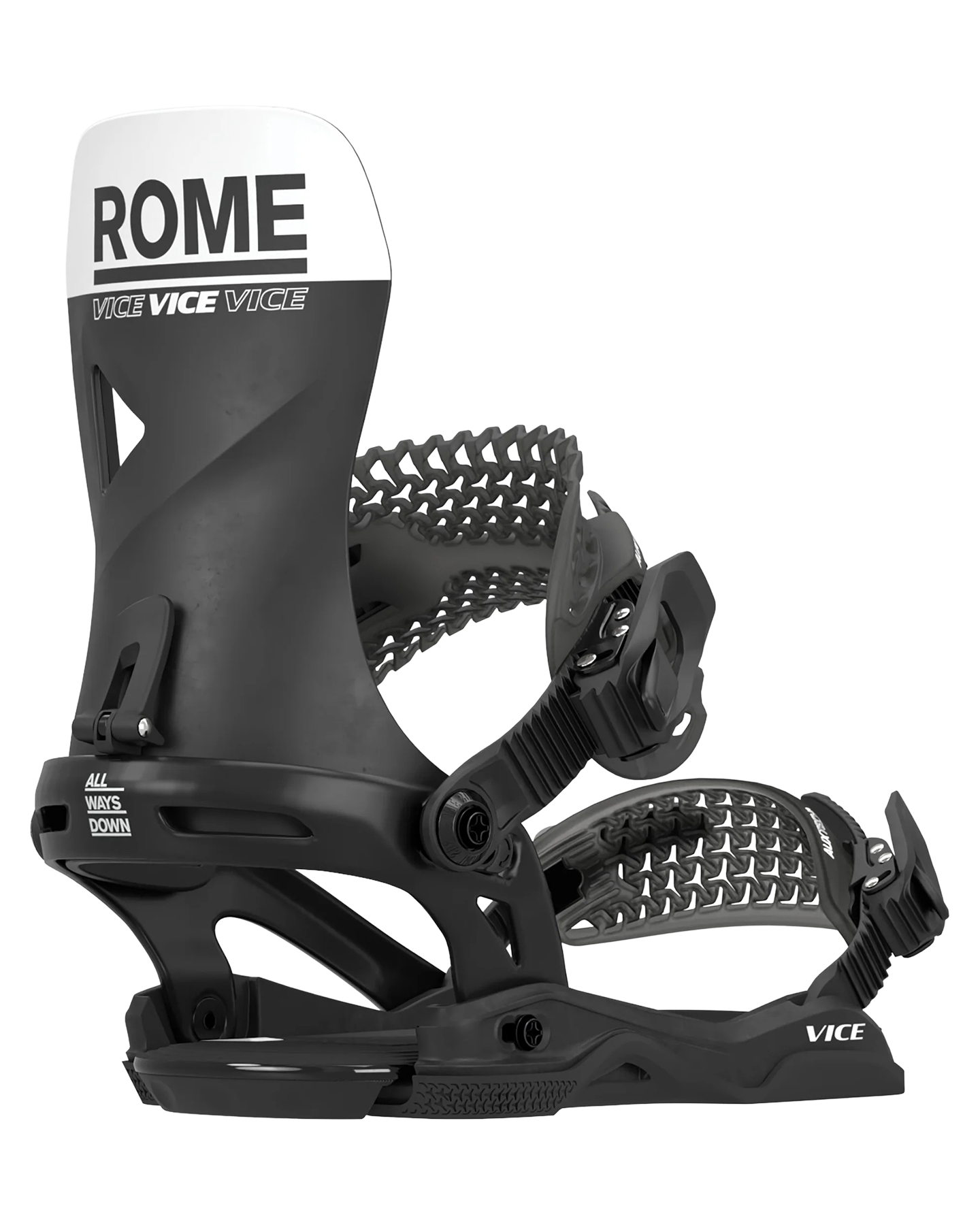 Rome Men's Vice Snowboard Bindings Snowboard Bindings - Trojan Wake Ski Snow