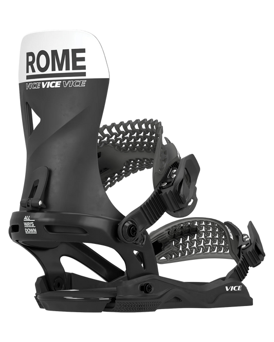 Rome Men's Vice Snowboard Bindings Snowboard Bindings - Trojan Wake Ski Snow