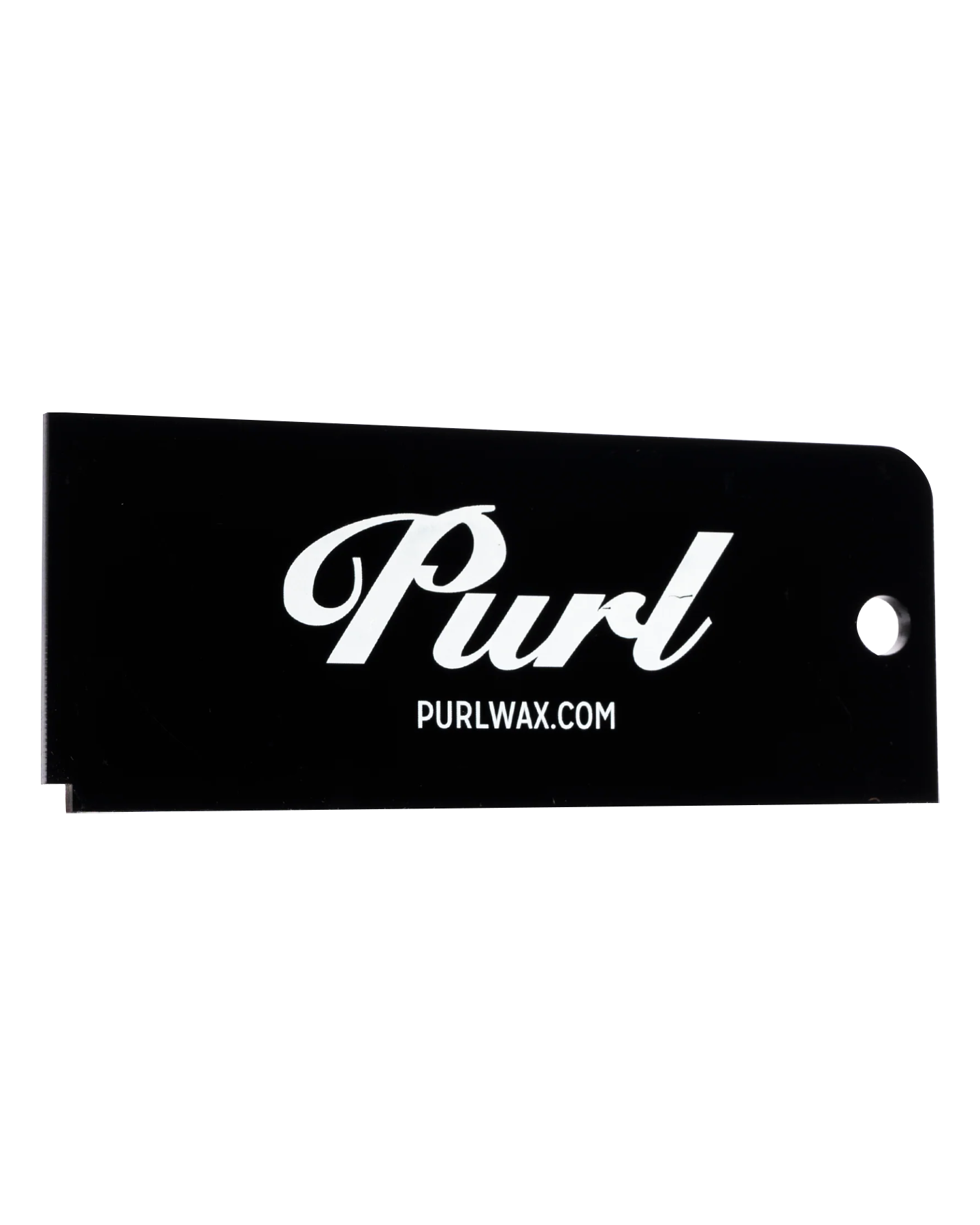 Purl Acrylic Ski & Snowboard Wax Scraper 6" - Black Snowboard Tools - Trojan Wake Ski Snow