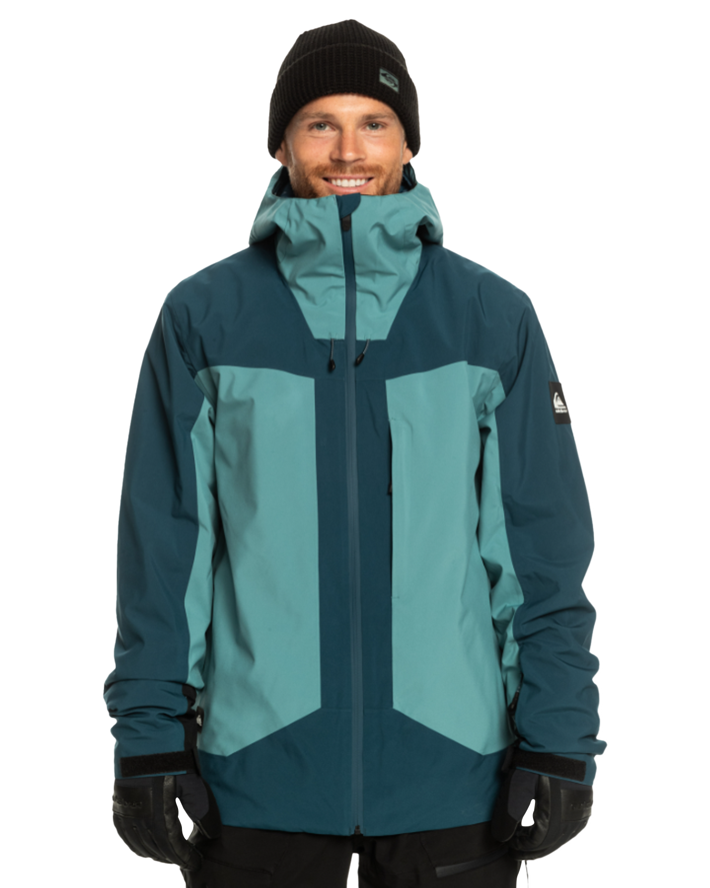 Quiksilver Men's Muldrow Technical Snow Jacket - Majolica Blue Snow Jackets - Trojan Wake Ski Snow