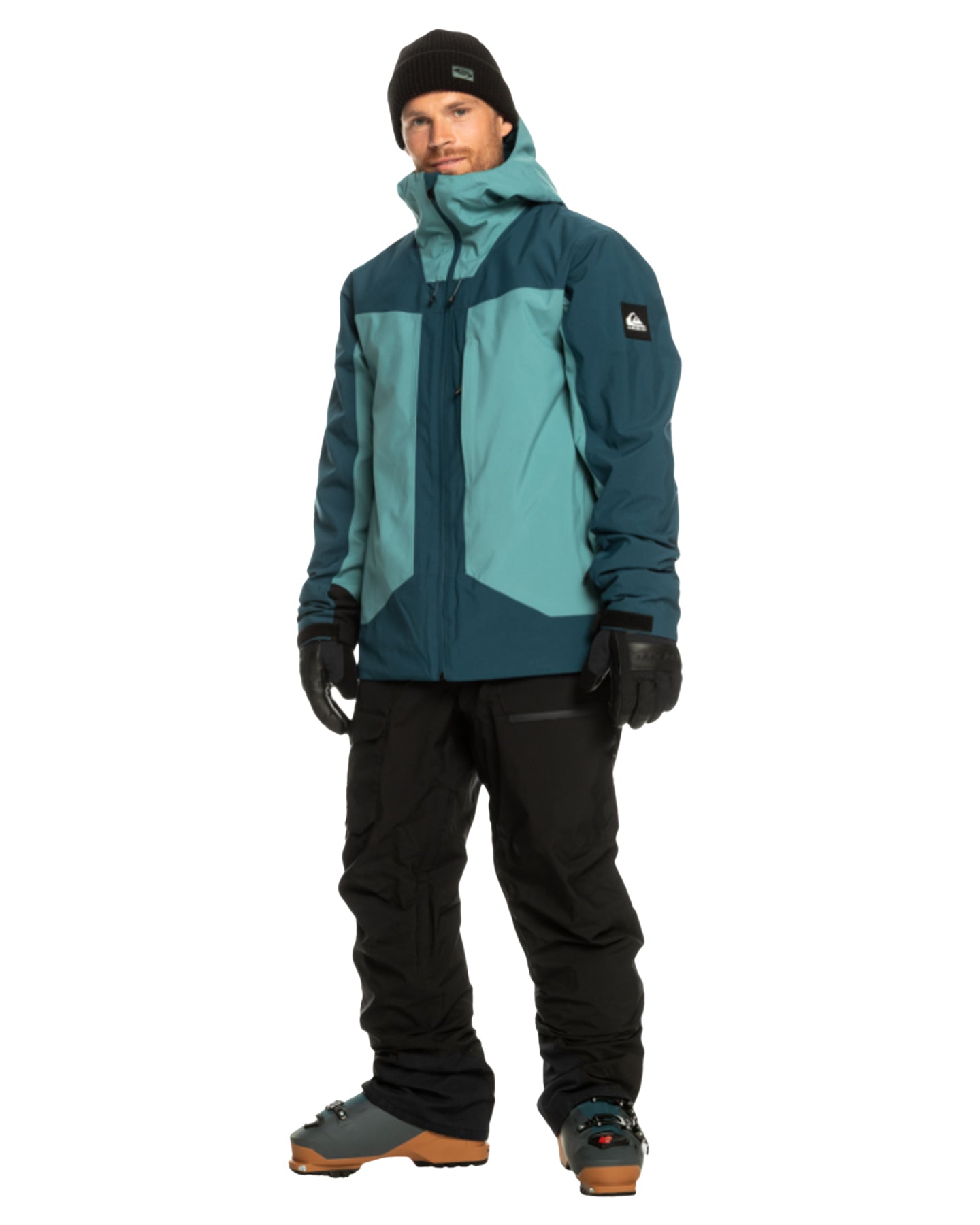 Quiksilver Men's Muldrow Technical Snow Jacket - Majolica Blue Snow Jackets - Trojan Wake Ski Snow