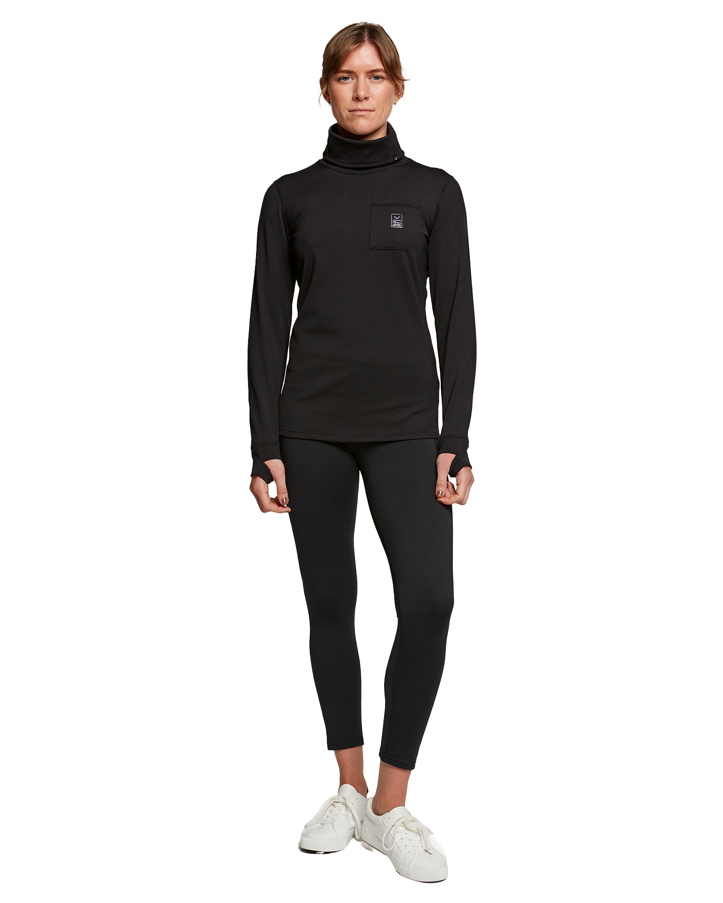 Rojo Park Life Funnel Neck Women's Thermal Top Thermals - Trojan Wake Ski Snow