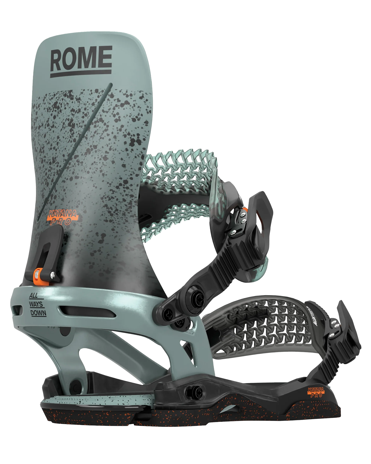 Rome Men's Katana Pro Snowboard Bindings Snowboard Bindings - Trojan Wake Ski Snow