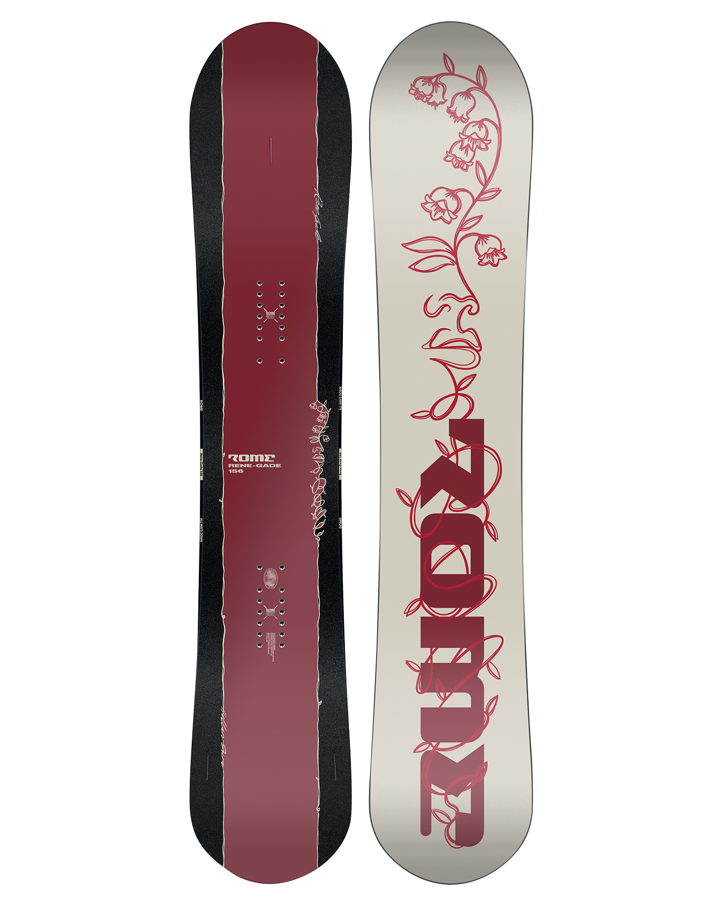 Rome Rene-Gade Snowboard - 2025 Snowboards - Trojan Wake Ski Snow