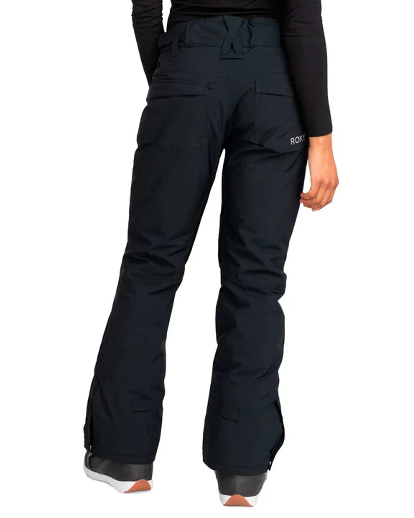 Roxy Women's Backyard Technical Snow Pants - True Black Snow Pants - Trojan Wake Ski Snow