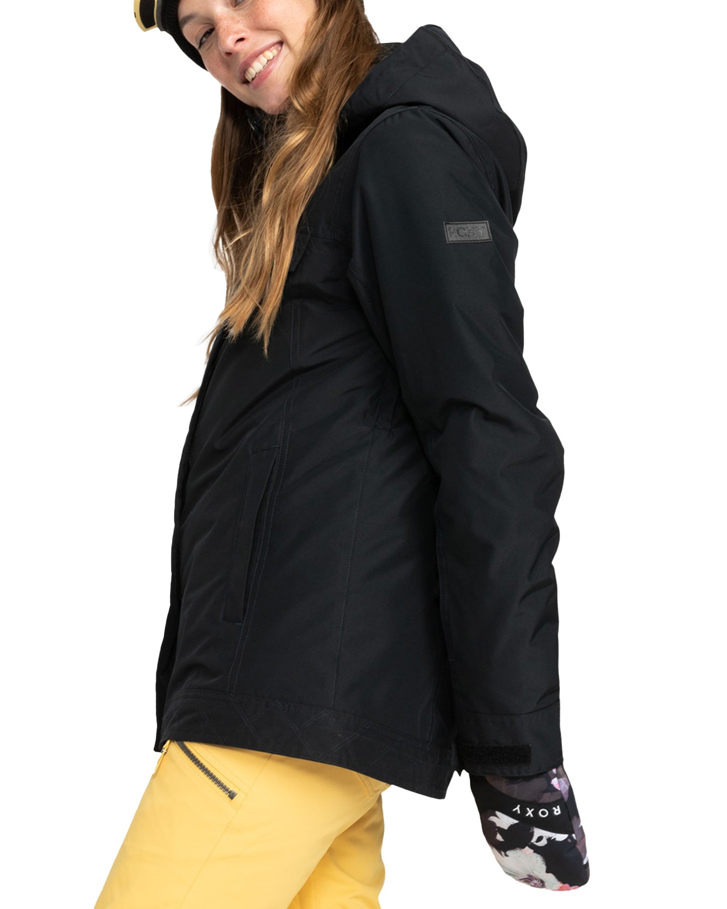 Roxy Women's Billie Technical Snow Jacket - True Black Snow Jackets - Trojan Wake Ski Snow