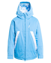 Roxy Women's Chloe Kim Technical Snow Jacket - Azure Blue Snow Jackets - Trojan Wake Ski Snow