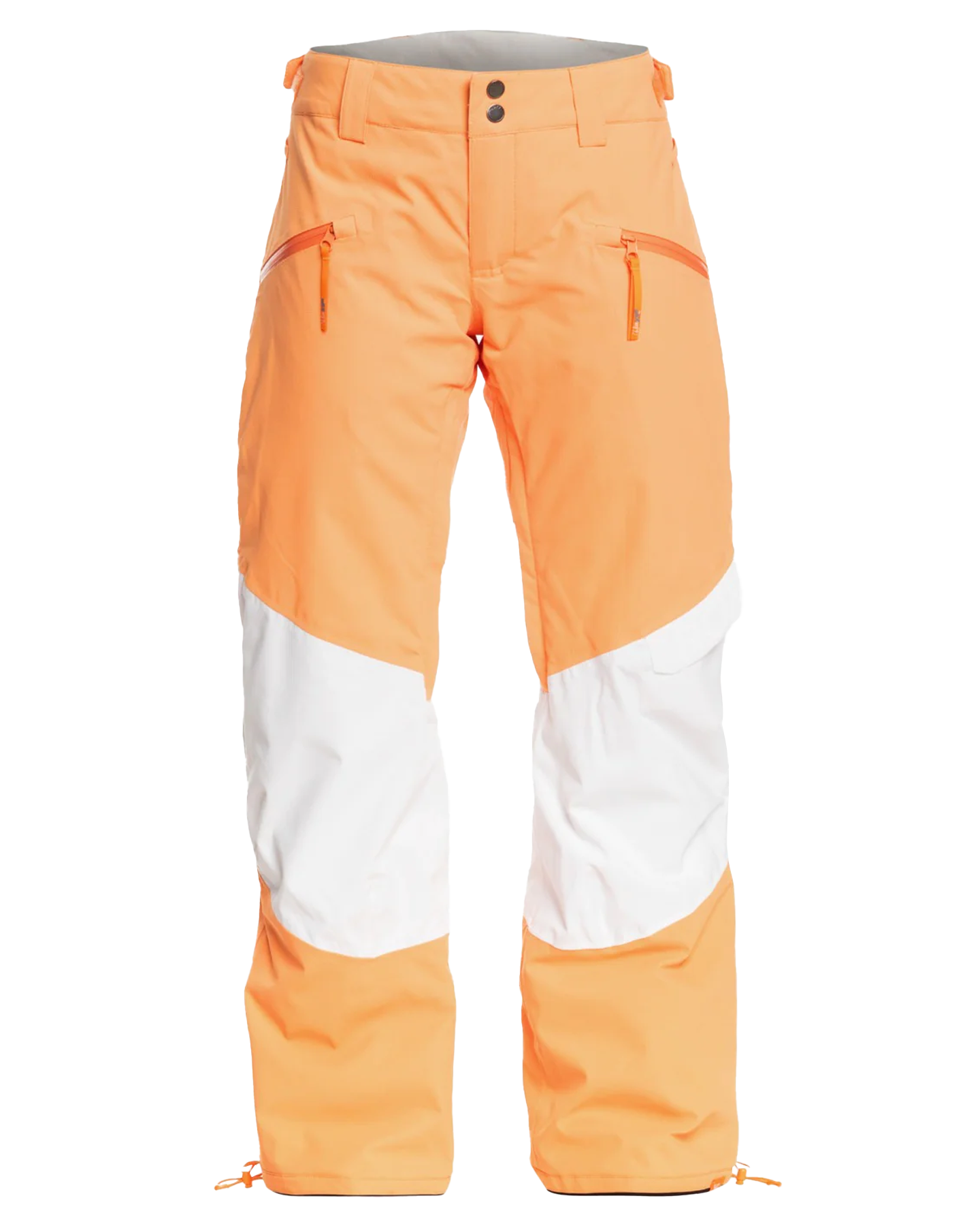 Roxy Women's Chloe Kim Woodrose Technical Snow Pants - Mock Orange Snow Pants - Trojan Wake Ski Snow