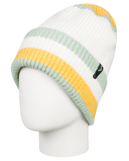 Roxy Women's Gold Hope Beanie - Egret Beanies - Trojan Wake Ski Snow