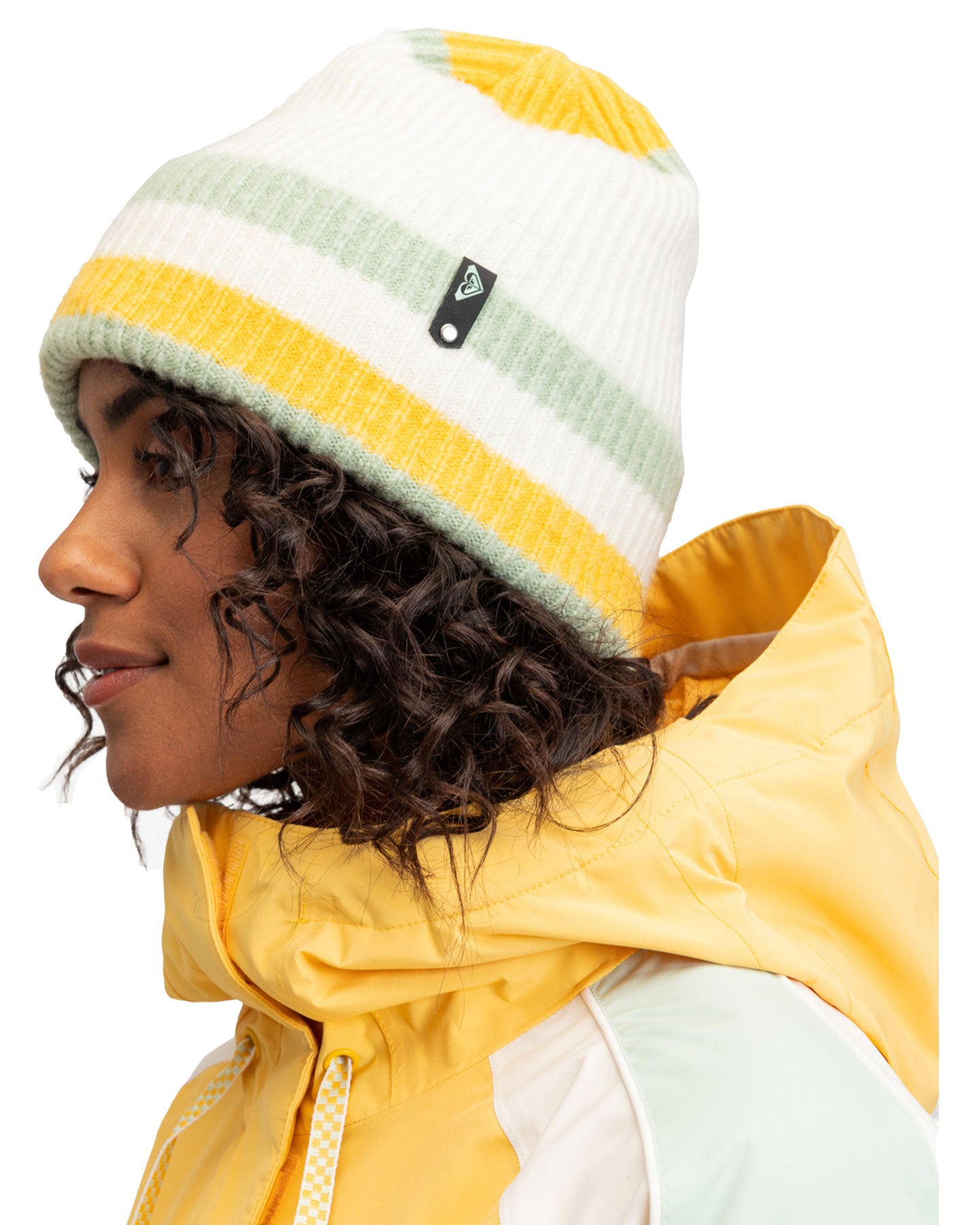 Roxy Women's Gold Hope Beanie - Egret Beanies - Trojan Wake Ski Snow