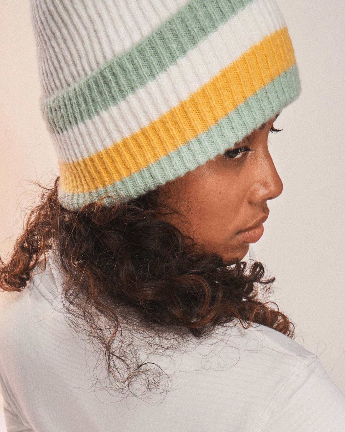 Roxy Women's Gold Hope Beanie - Egret Beanies - Trojan Wake Ski Snow