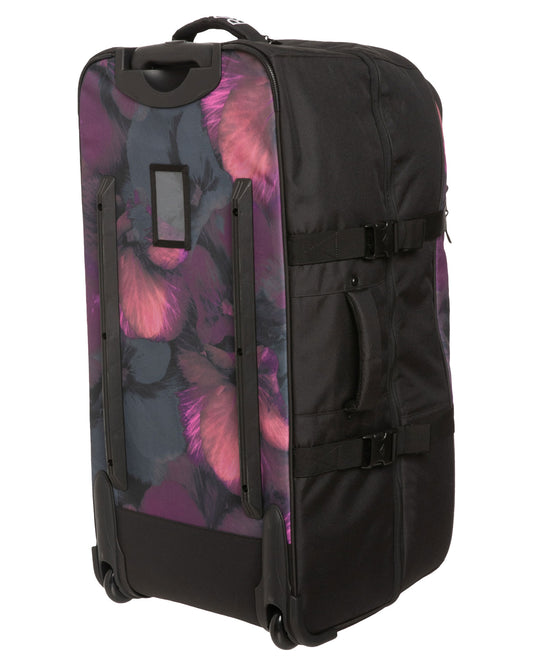 Roxy Women's Long Haul 105L Travel Bag - True Black / Pansy Pansy Luggage Bags - Trojan Wake Ski Snow