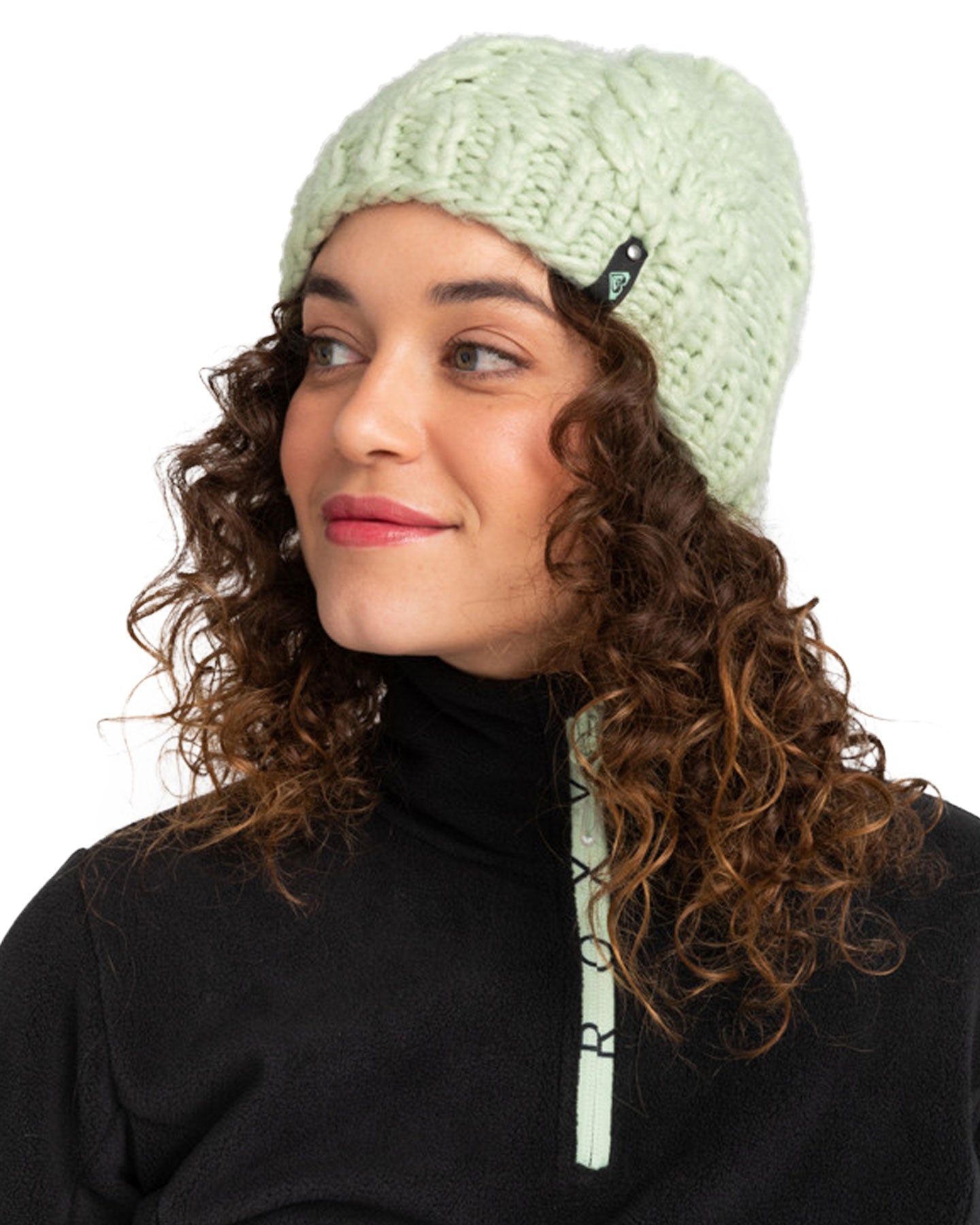 Roxy Women's Winter Beanie - Cameo Green Beanies - Trojan Wake Ski Snow