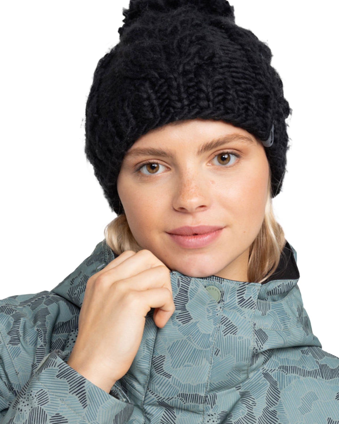 Roxy Women's Winter Beanie - True Black Beanies - Trojan Wake Ski Snow