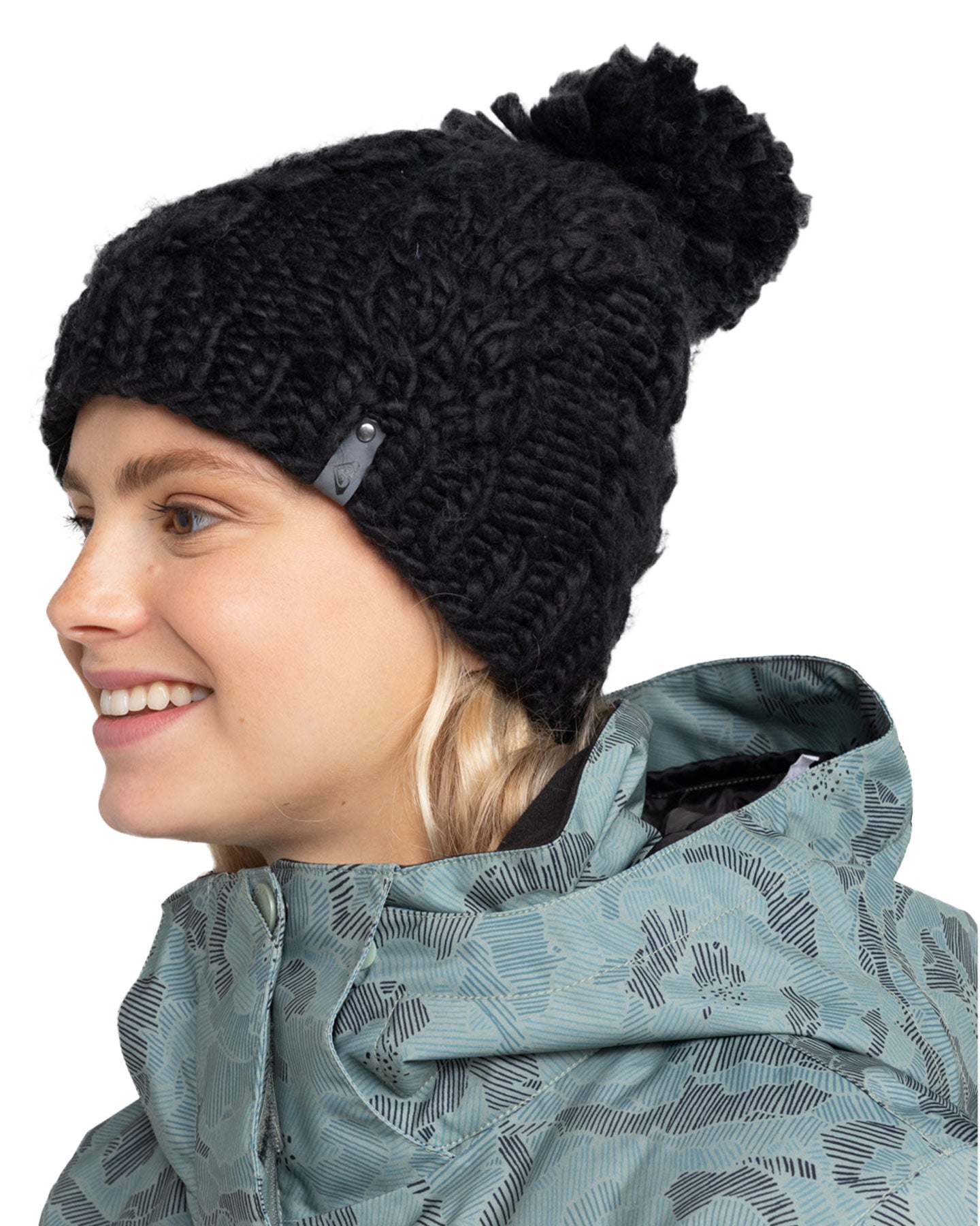 Roxy Women's Winter Beanie - True Black Beanies - Trojan Wake Ski Snow