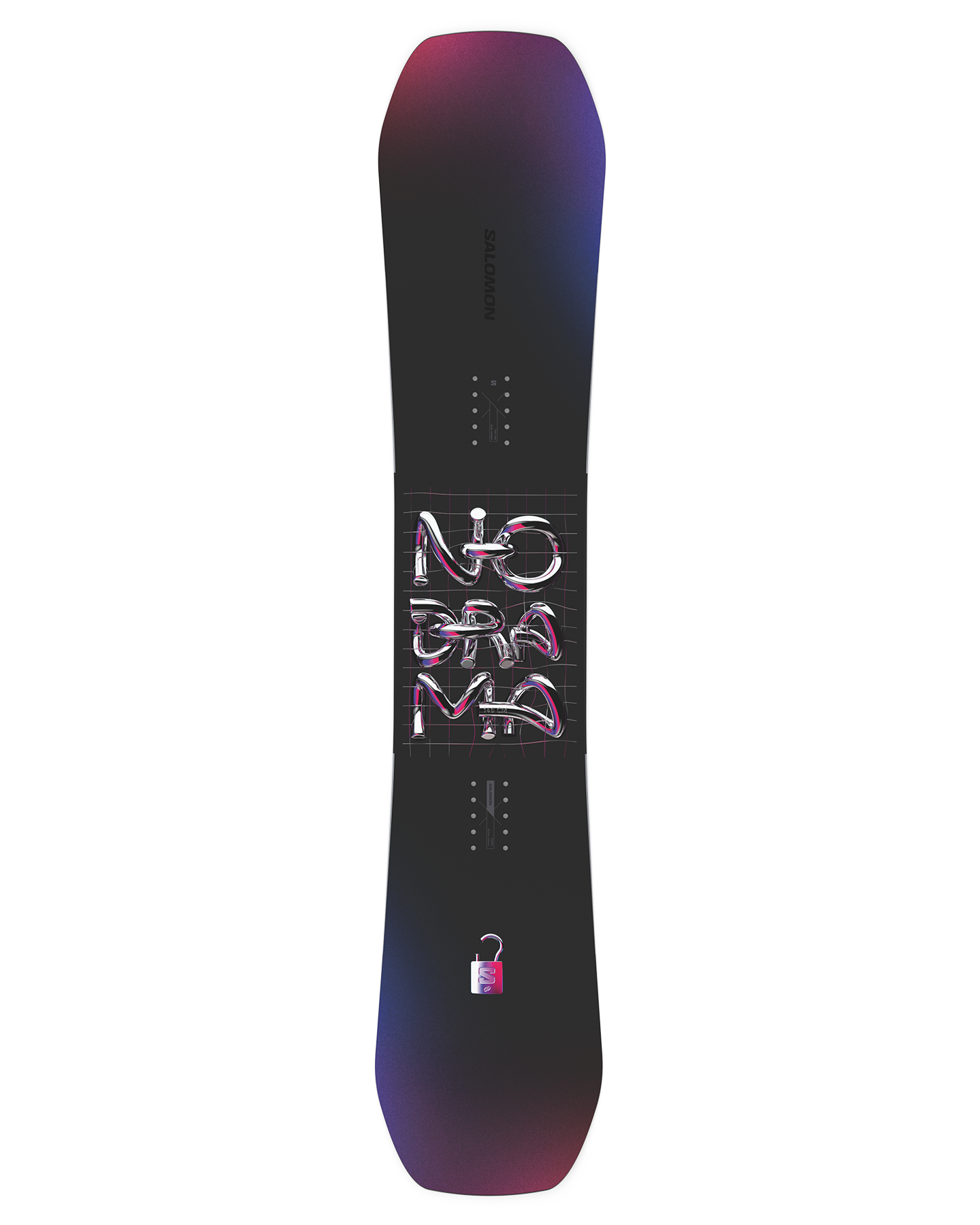 Salomon No Drama Snowboard - 2025 Snowboards - Trojan Wake Ski Snow