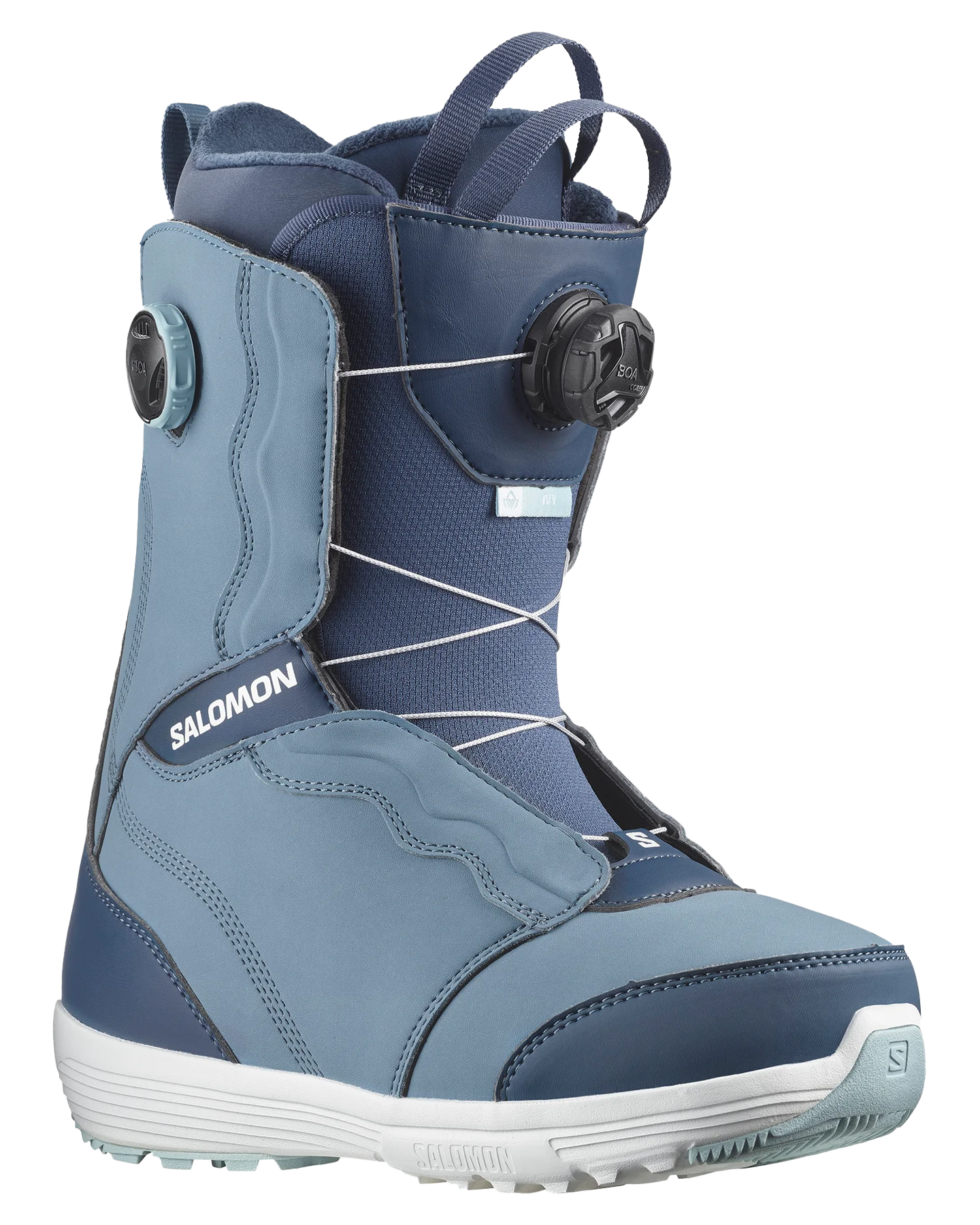 Salomon Women's Ivy Boa Sj Snowboard Boots - Copen Blue/Sargasso Sea/Sterling Blue - 2024 Snowboard Boots - Trojan Wake Ski Snow