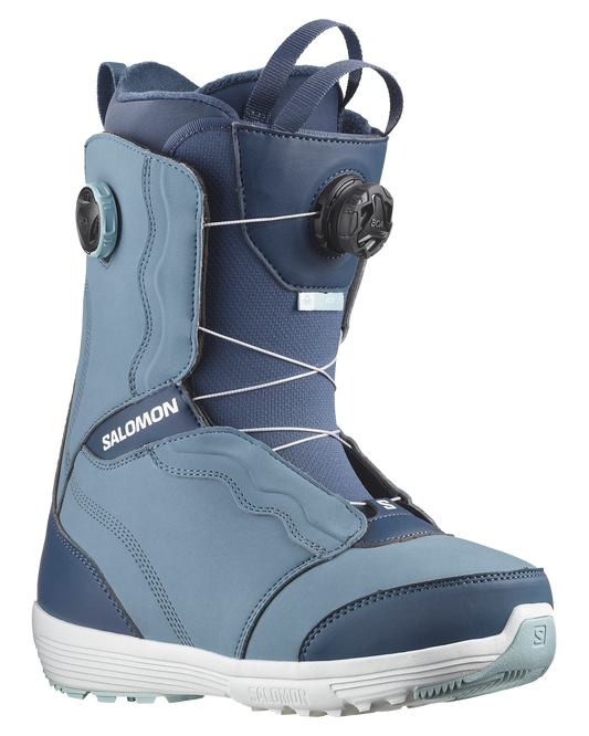 Salomon Women's Ivy Boa Sj Snowboard Boots - Copen Blue/Sargasso Sea/Sterling Blue - 2024 Snowboard Boots - Trojan Wake Ski Snow