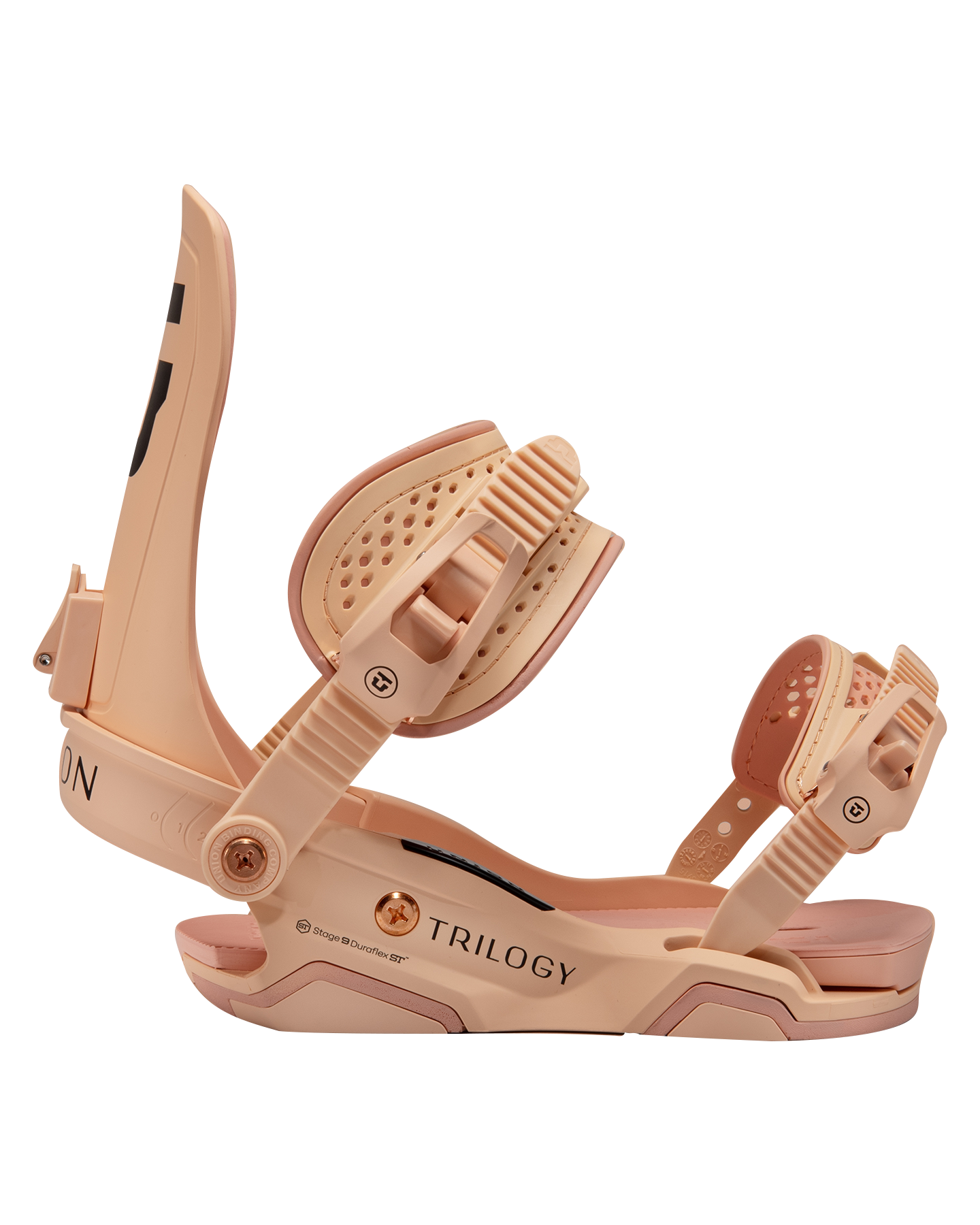 Union Team Hb Trilogy Women's Snowboard Bindings - Pink Snowboard Bindings - Trojan Wake Ski Snow