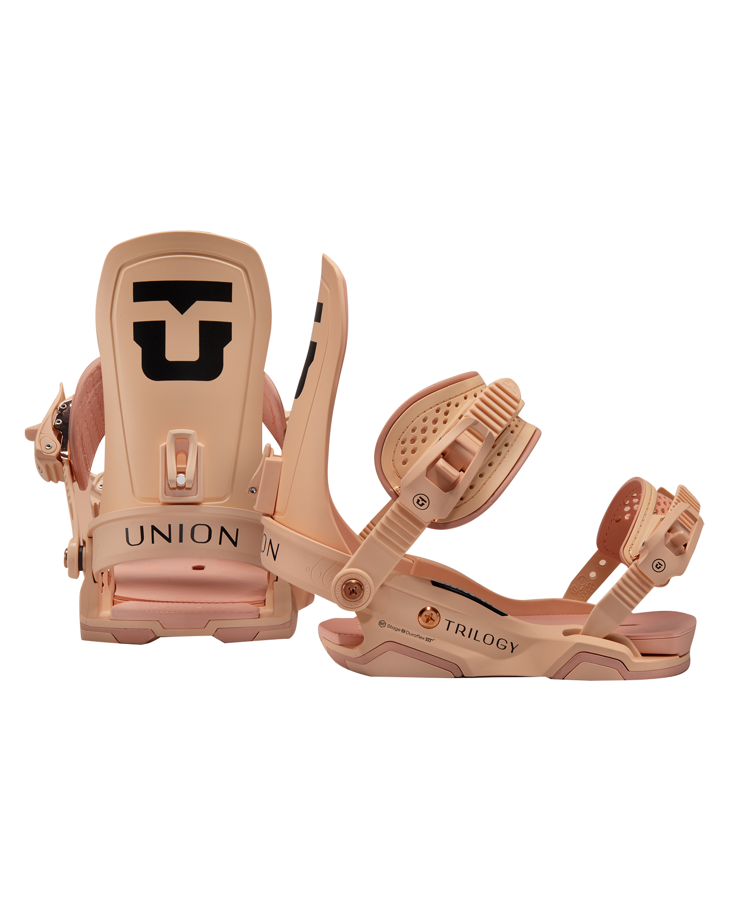 Union Team Hb Trilogy Women's Snowboard Bindings - Pink Snowboard Bindings - Trojan Wake Ski Snow