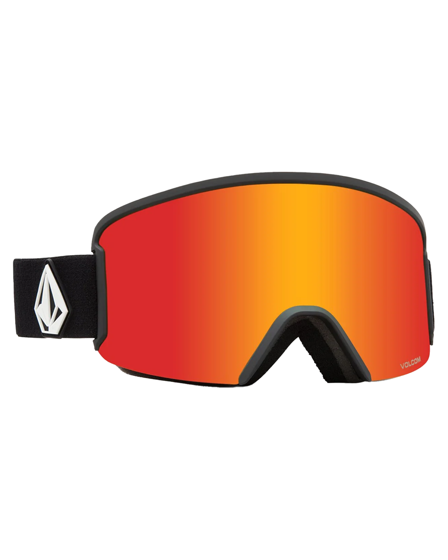 Volcom Garden Military Red Goggles - Red Chrome Snow Goggles - Trojan Wake Ski Snow