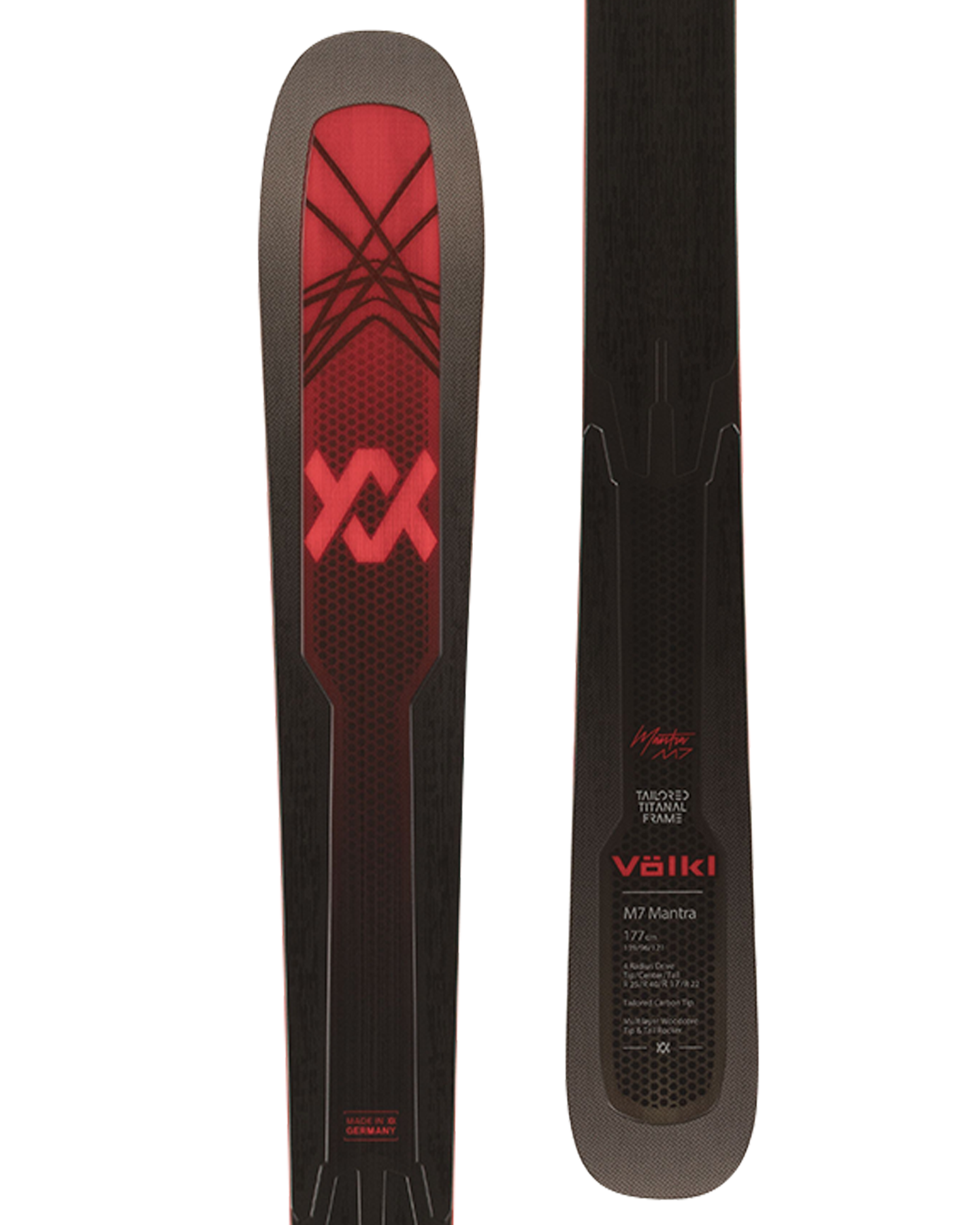 Volkl M7 Mantra Flat Snow Skis - 2025 Snow Skis - Trojan Wake Ski Snow