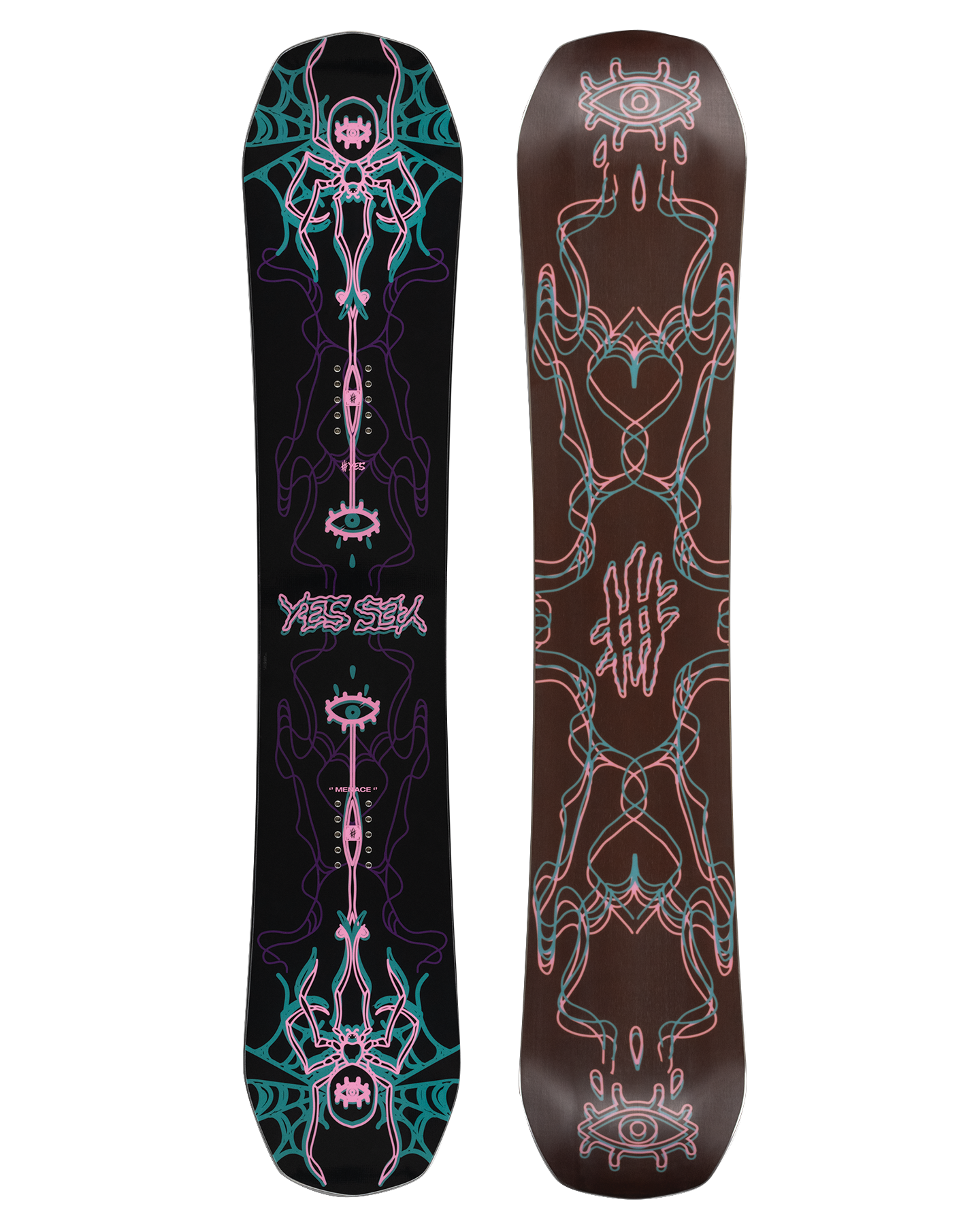 Yes. Menace Snowboard - 2025 Snowboards - Trojan Wake Ski Snow