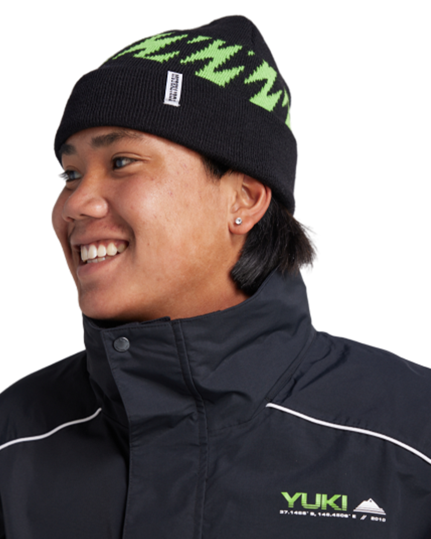 Yuki Threads Lighting Beanie - Black Beanies - Trojan Wake Ski Snow