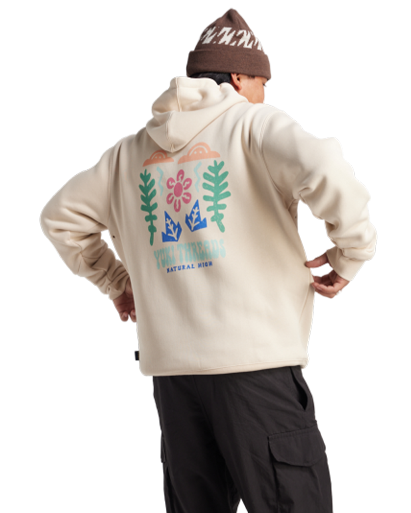 Yuki Threads Natural High Hoodie - Stone Hoodies & Sweatshirts - Trojan Wake Ski Snow