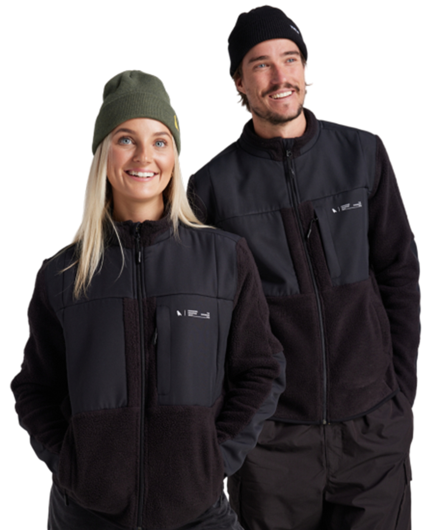 Yuki Threads Summit Sherpa Pullover - Black Hoodies & Sweatshirts - Trojan Wake Ski Snow