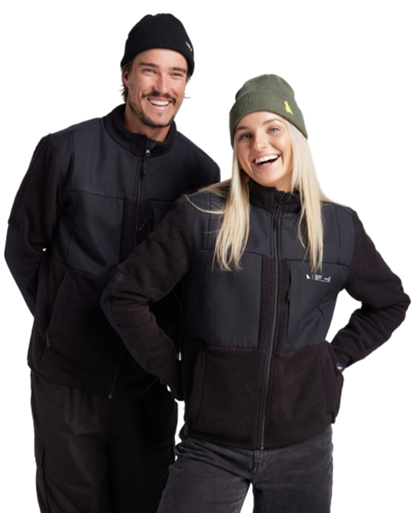 Yuki Threads Summit Sherpa Pullover - Black Hoodies & Sweatshirts - Trojan Wake Ski Snow