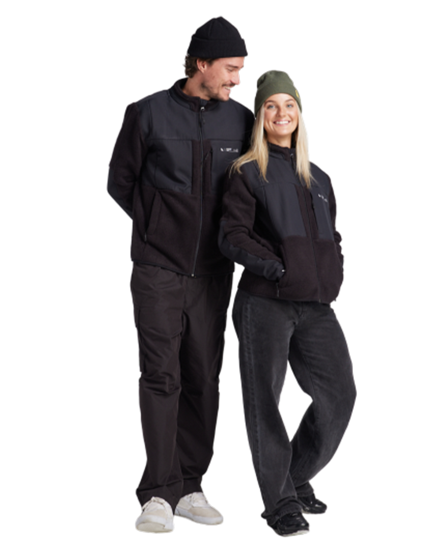 Yuki Threads Summit Sherpa Pullover - Black Hoodies & Sweatshirts - Trojan Wake Ski Snow