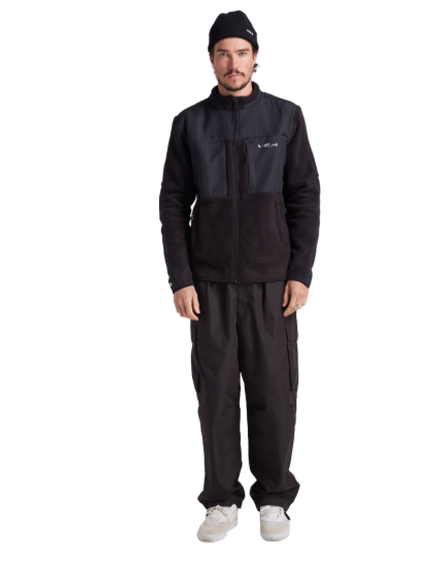 Yuki Threads Summit Sherpa Pullover - Black Hoodies & Sweatshirts - Trojan Wake Ski Snow