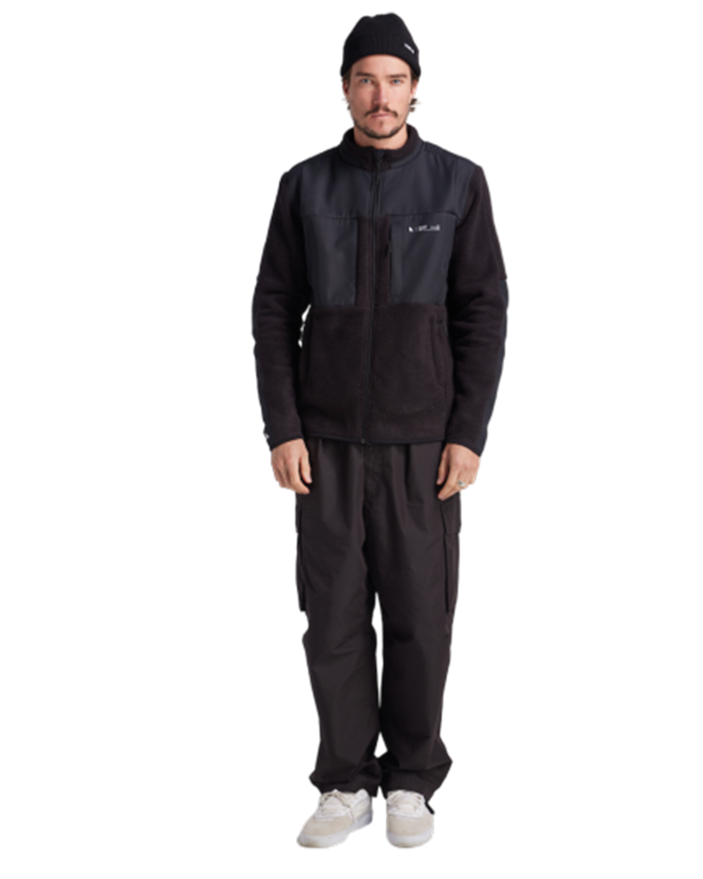 Yuki Threads Summit Sherpa Pullover - Black Hoodies & Sweatshirts - Trojan Wake Ski Snow