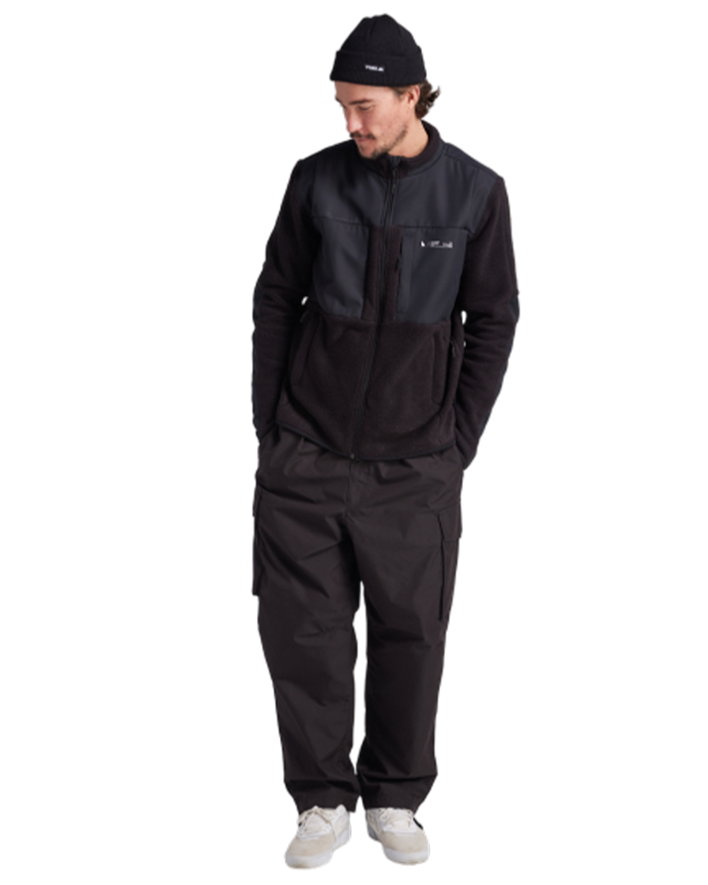 Yuki Threads Summit Sherpa Pullover - Black Hoodies & Sweatshirts - Trojan Wake Ski Snow