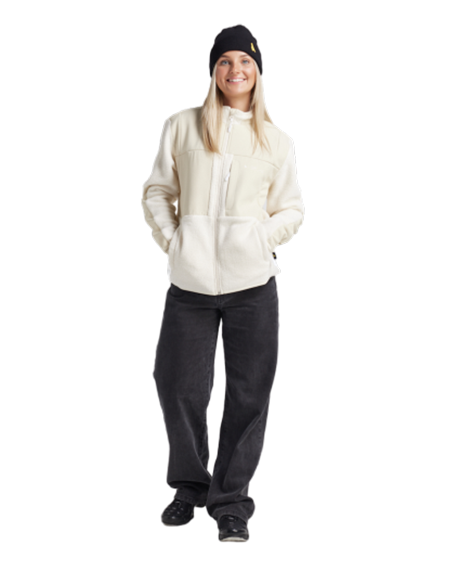 Yuki Threads Summit Sherpa Pullover - Stone Hoodies & Sweatshirts - Trojan Wake Ski Snow