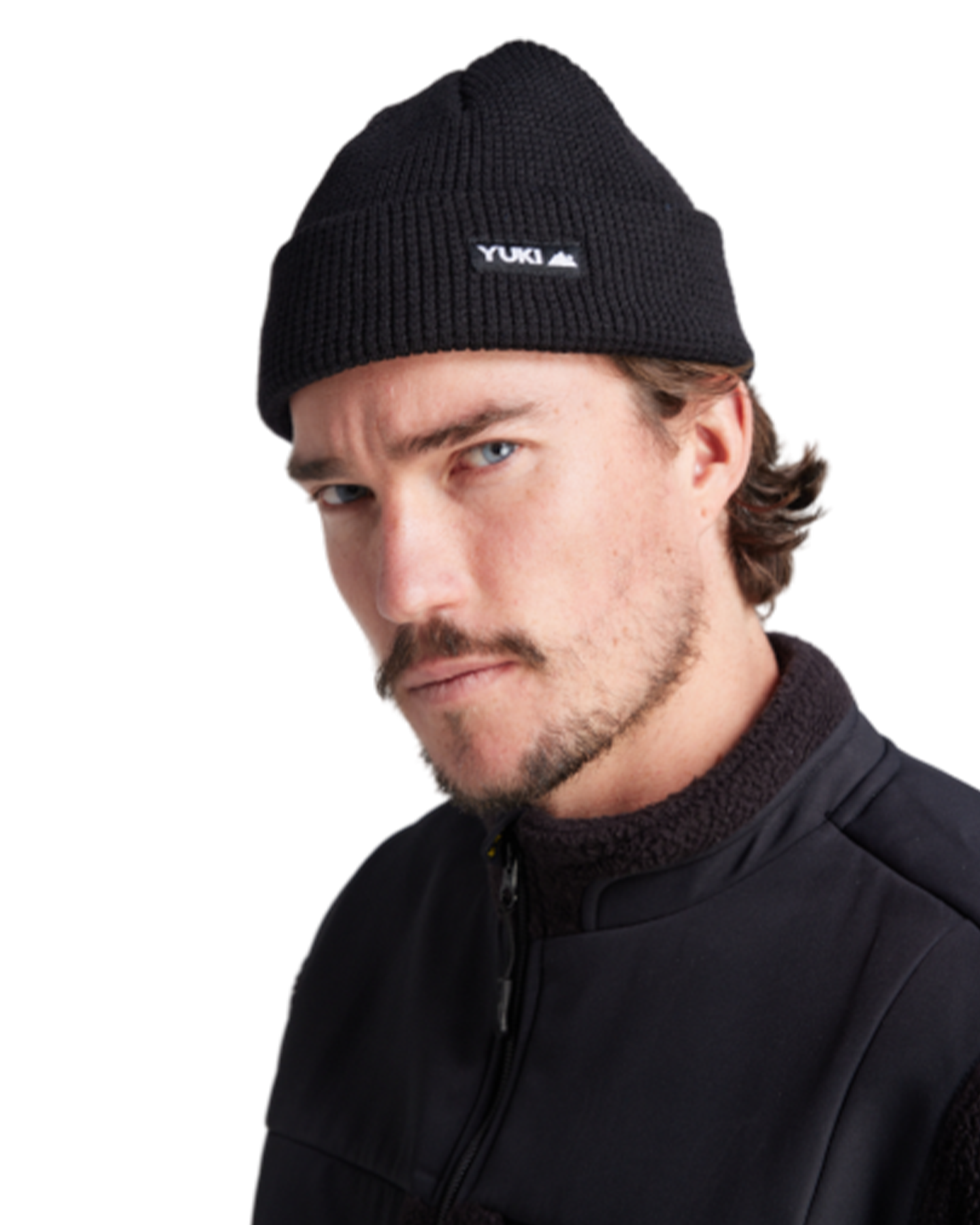 Yuki Threads Waffle Beanie - Black Beanies - Trojan Wake Ski Snow