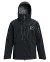 Burton Mens [ak]® Hover Gore-Tex Pro 3L Jacket - True Black - 2023 Snow Jackets - Trojan Wake Ski Snow