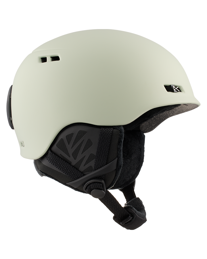 Anon Womens Rodan Long Hair Fleece Helmet - Jade - 2023 Snow Helmets - Trojan Wake Ski Snow