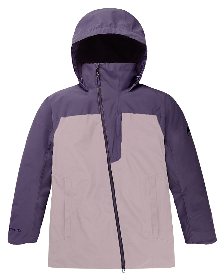 Burton Womens Pillowline Gore-Tex 2L Jacket - Elderberry/Violet Halo - 2023 Snow Jackets - Trojan Wake Ski Snow