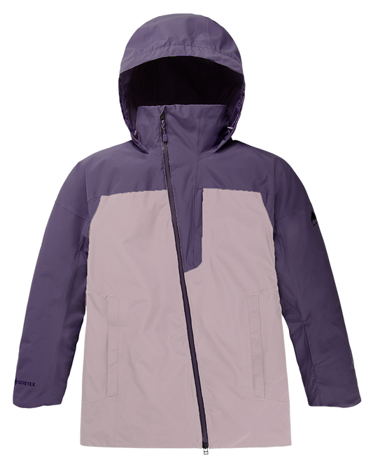 Burton Womens Pillowline Gore-Tex 2L Jacket - Elderberry/Violet Halo - 2023 Snow Jackets - Trojan Wake Ski Snow