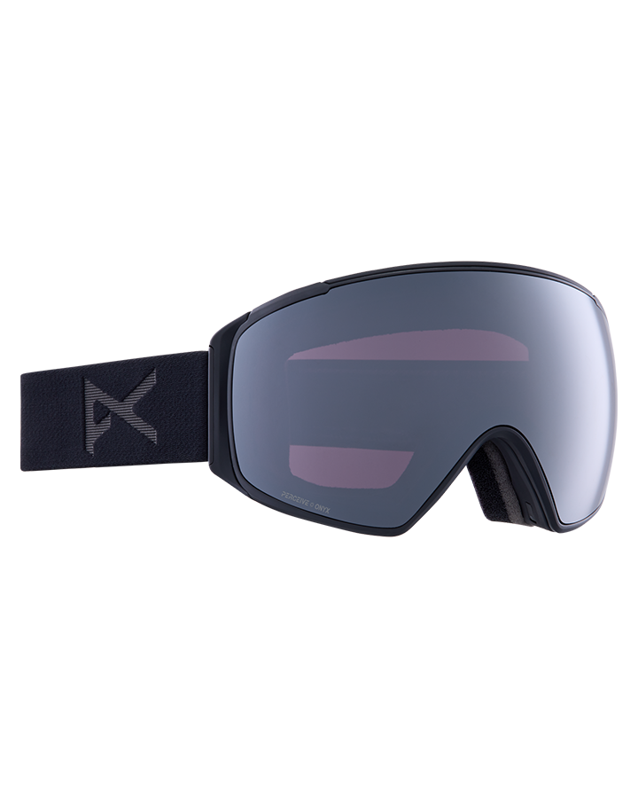 Anon M4S Toric Snow Goggles + Bonus Lens + Mfi® Face Mask - Smoke/Perceive Sunny Onyx Lens Snow Goggles - Trojan Wake Ski Snow