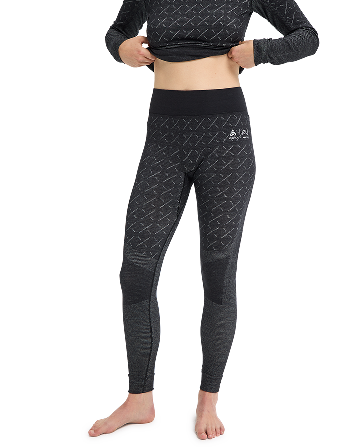 Burton Womens [ak]® Slokar Pants - True Black/Grey Cloud - 2023 Thermals - Trojan Wake Ski Snow