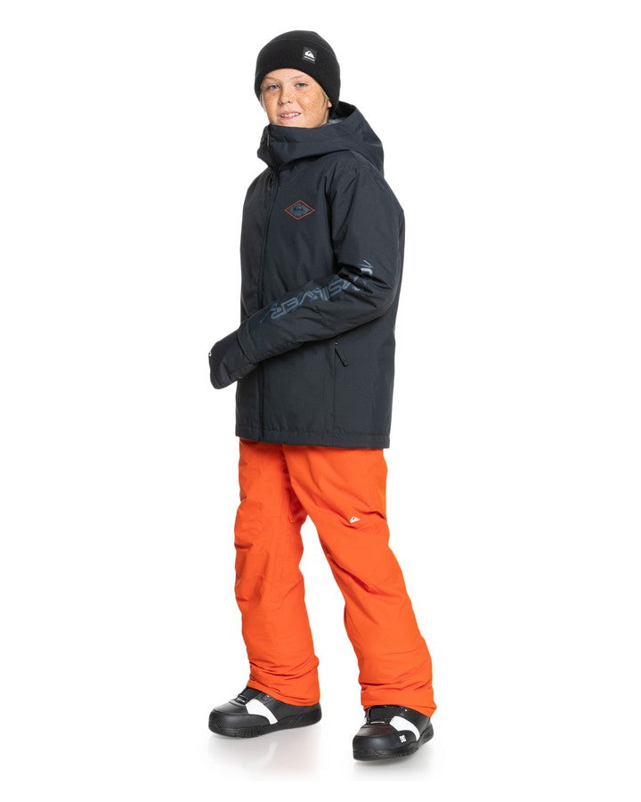 Quiksilver Estate Youth Snow Pant - Pureed Pumpkin - 2023 Snow Pants - Trojan Wake Ski Snow