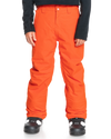 Quiksilver Estate Youth Snow Pant - Pureed Pumpkin - 2023 Snow Pants - Trojan Wake Ski Snow