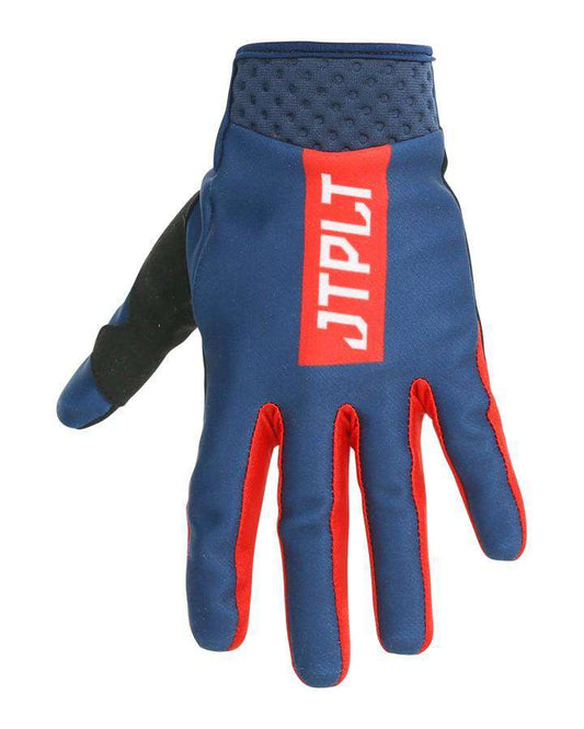 JETPILOT RX SUPER LITE GLOVE - NAVY/RED - 2021 Jetski Gloves - Trojan Wake Ski Snow